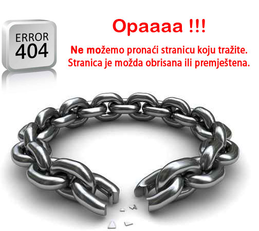 404 Greska - Makina Web Hosting